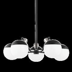 Miranda Chandelier, Polished Nickel