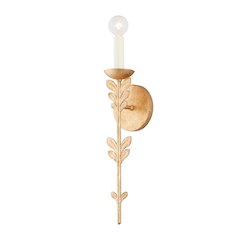 Florian Wall Sconce, Vintage Gold Leaf