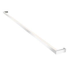 Thin-Line Wall Sconce, Bright Satin Aluminum