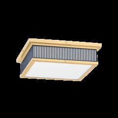 Ashdown Flush Mount, Aged Brass