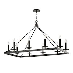 Allendale Linear, Aged Brass, Old Bronze