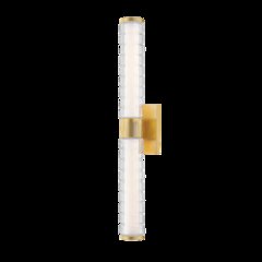 Castor Bath Sconce, Aged Brass