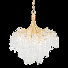 Genoa Chandelier, Gold Leaf