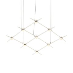Constellation Pendant, Satin Nickel