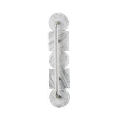 Sena Wall Sconce, Burnished Nickel