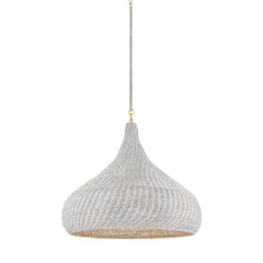 Hampstead Pendant Aged Brass Color