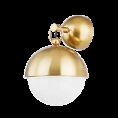 Althea Wall Sconce, Vintage Polished Brass