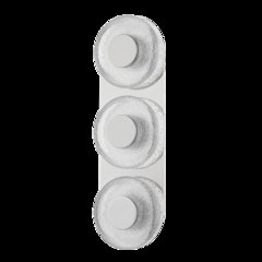 Pearl Wall Sconce, Polished Nickel