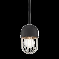 Haley Pendant, Polished Nickel