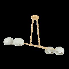 Turner Chandelier, Vintage Gold Leaf