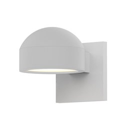 REALS Wall Sconce, Texture White