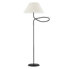 Alameda Floor Lamp, Forged Iron