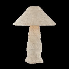 Zaire Table Lamp, Patina Brass