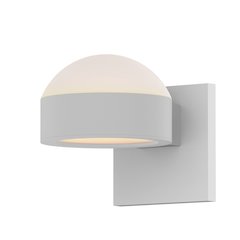 REALS Wall Sconce, Texture White