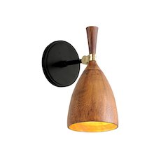 Utopia Wall Sconce, Soft Black