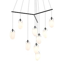 Liquid Pendant, Satin Black