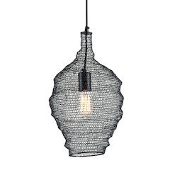 Wabi Sabi Pendant, Black