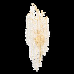 Genoa Wall Sconce, Gold Leaf