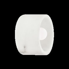 Loris Flush Mount, Polished Nickel