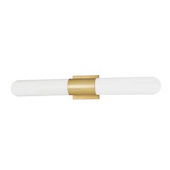 Carlin Wall Sconce, Aged Brass