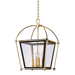 Hollis Lantern, Aged Brass
