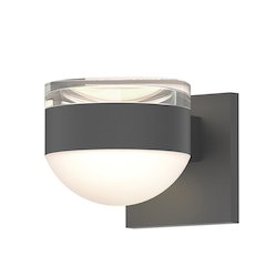 REALS Wall Sconce, Textured Gray