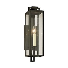 Beckham Exterior Wall Sconce, Forged Iron