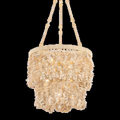 Naxos Chandelier, Vintage Gold Leaf