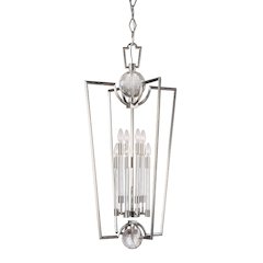 Waterloo Lantern, Polished Nickel