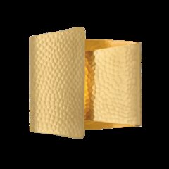 Dunnsville Wall Sconce, Aged Brass