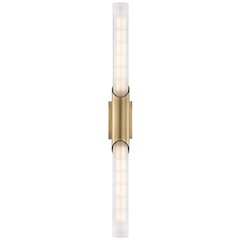 Pylon Wall Sconce, Aged Brass