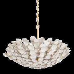 Aimi Chandelier, Vintage Gold Leaf