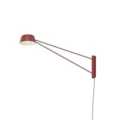 Ray Wall Sconce, Oxide Red