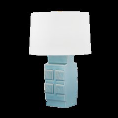 Sarai Table Lamp, Aged Brass