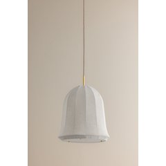 Risa Pendant, Aged Brass
