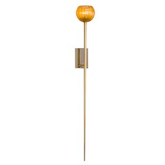Merlin Wall Sconce, Gold Leaf