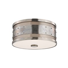 Gaines Flush Mount, Historic Nickel