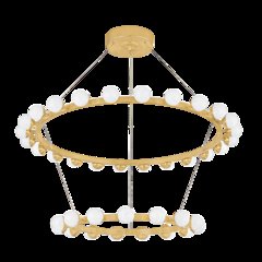 Linus Chandelier, Vintage Brass