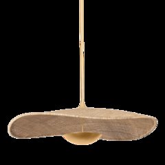 Shiloh Pendant, Vintage Gold Leaf