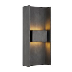 Scotsman Exterior Wall Sconce, Graphite