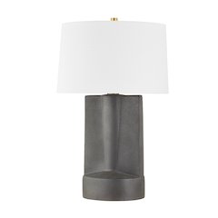 Wilson Table Lamp, Aged Brass