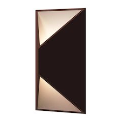 Prisma Wall Sconce, Textured Bronze