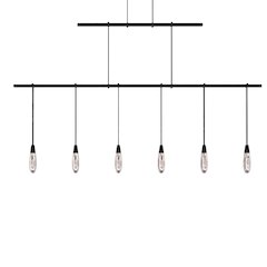 Suspenders Pendant, Satin Black