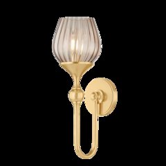 Chatton Wall Sconce, Aged Brass
