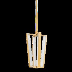 Edgemere Pendant, Aged Brass