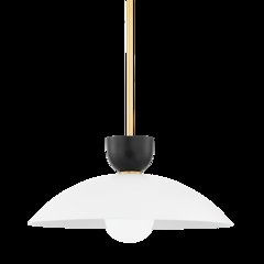 Whitley Pendant, Aged Brass