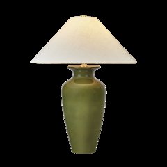 Grassy Point Table Lamp, Aged Brass