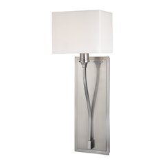 Selkirk Wall Sconce, Satin Nickel