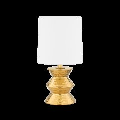 Zoe Table Lamp, Aged Brass