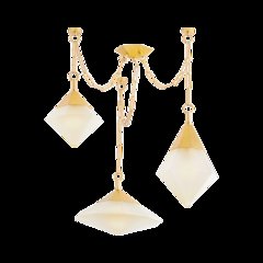 Angelique Chandelier, Vintage Polished Brass